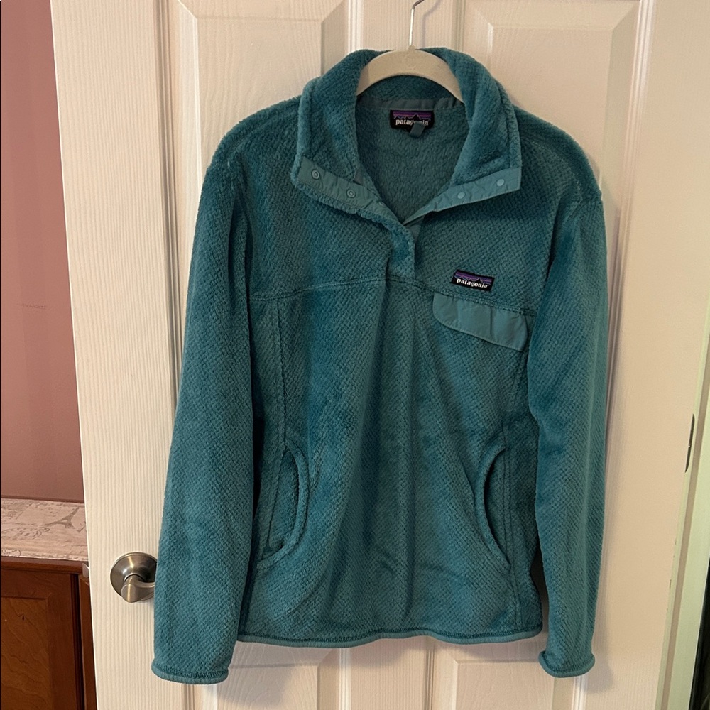 Patagonia Blue Snap-T Fleece Pullover